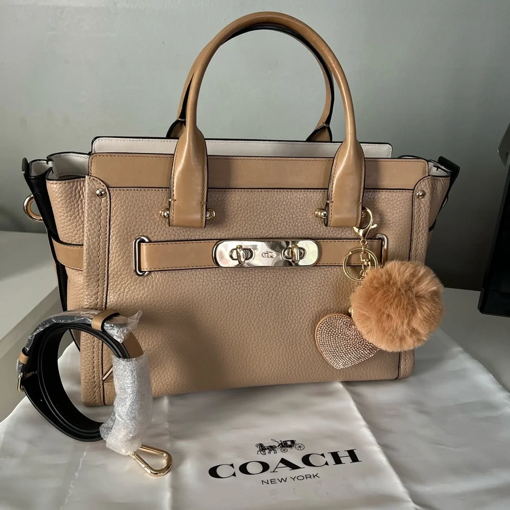 Coach Swagger In Colorblock